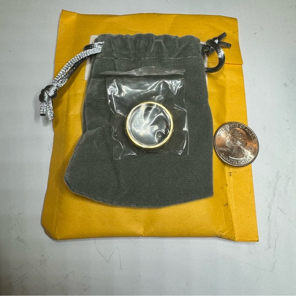 NWT Tungsten 8mm 18K Matte Band - Picture 4 of 16